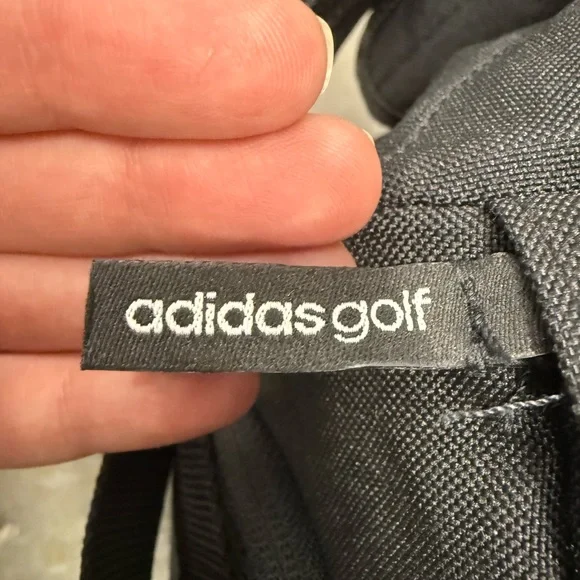 Adidas NBC Golf Logo Black Duffel Bag